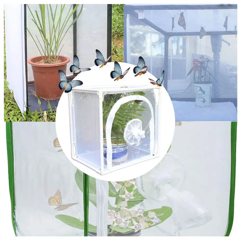 Garden Mini Greenhouse Anti-Cold Breathable Plants Pots Cover Frost Protector