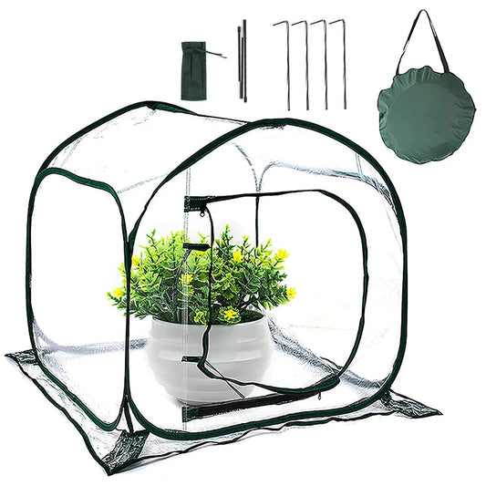 Mini Small Greenhouse for Outdoor Indoor Plant Pop Up Portable