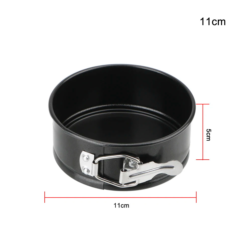 Removable Bottom Round Cake Pan Bakeware Non-Stick Metal Bake Mould Carbon Steel Cakes Molds Kitchen Accessories