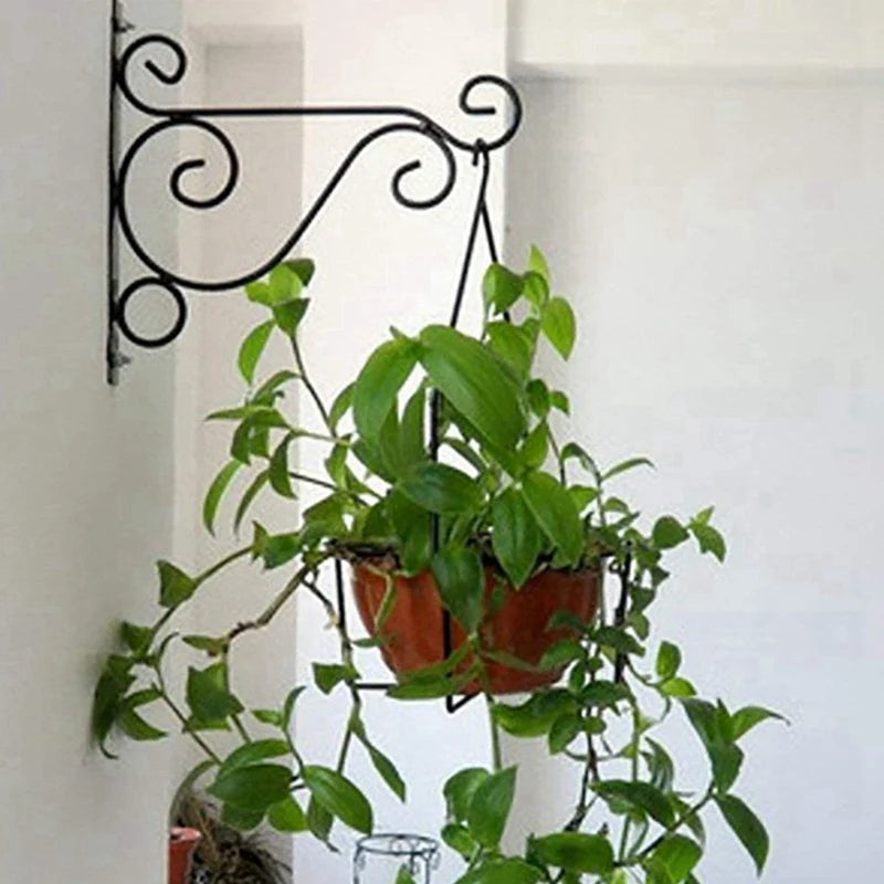 Wall Hanging Flowerpot Bracket Iron Flower Hanging Decoration