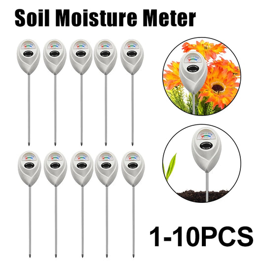 Soil Moisture Sensor Meter Detector Metal Probe Gardening Plant Flower Water Analyzer Test Instrument Hygrometer Tool