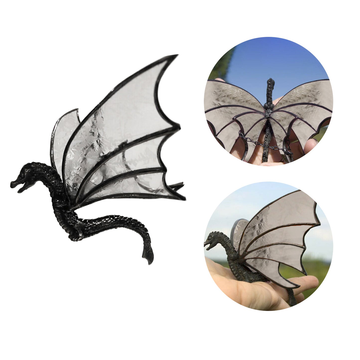 Handmade Window Hanging  Dragon Suncatcher