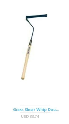 Steel Blade Garden Hoe Cultivator Tool Long Handle Weed Remover 55.51