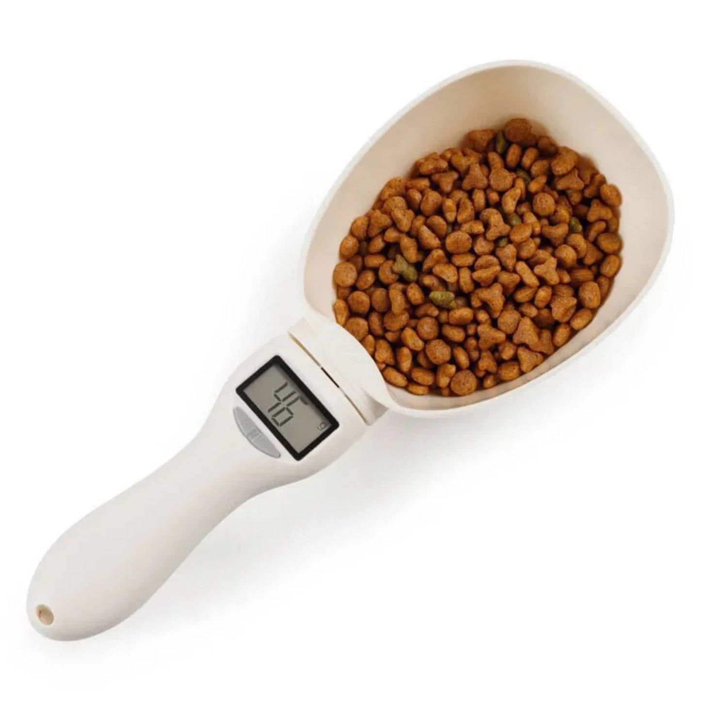 Pet Dog Food Scale Spoon LCD Display Cat Feeding Bowl Measuring Meter Pet Supplies Weighing Measure Spoon Digital Display