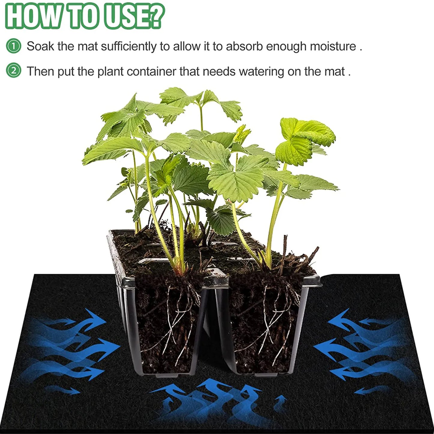 Automatic  Watering Capillary Mat For Home Greenhouse Hydroponics