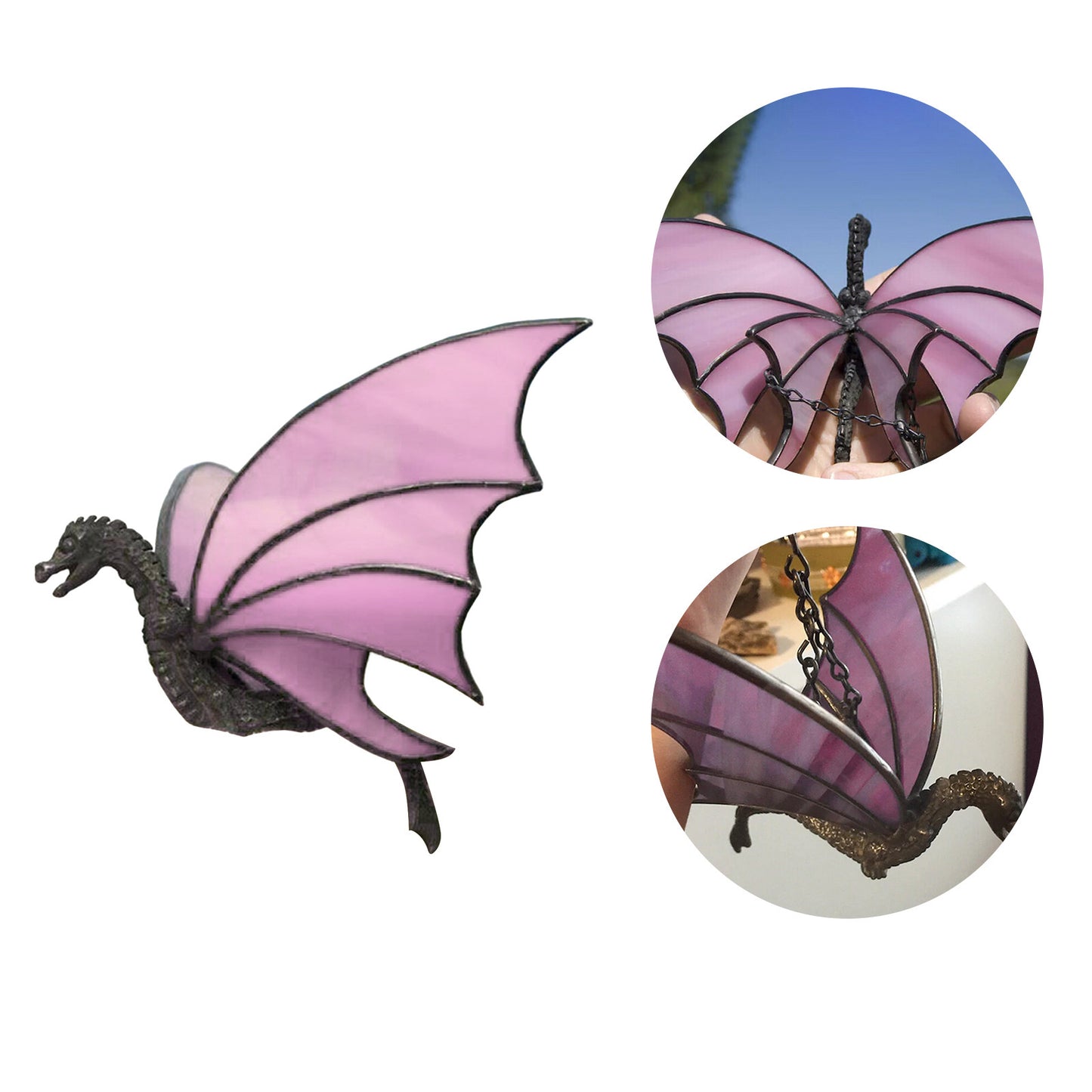 Handmade Window Hanging  Dragon Suncatcher