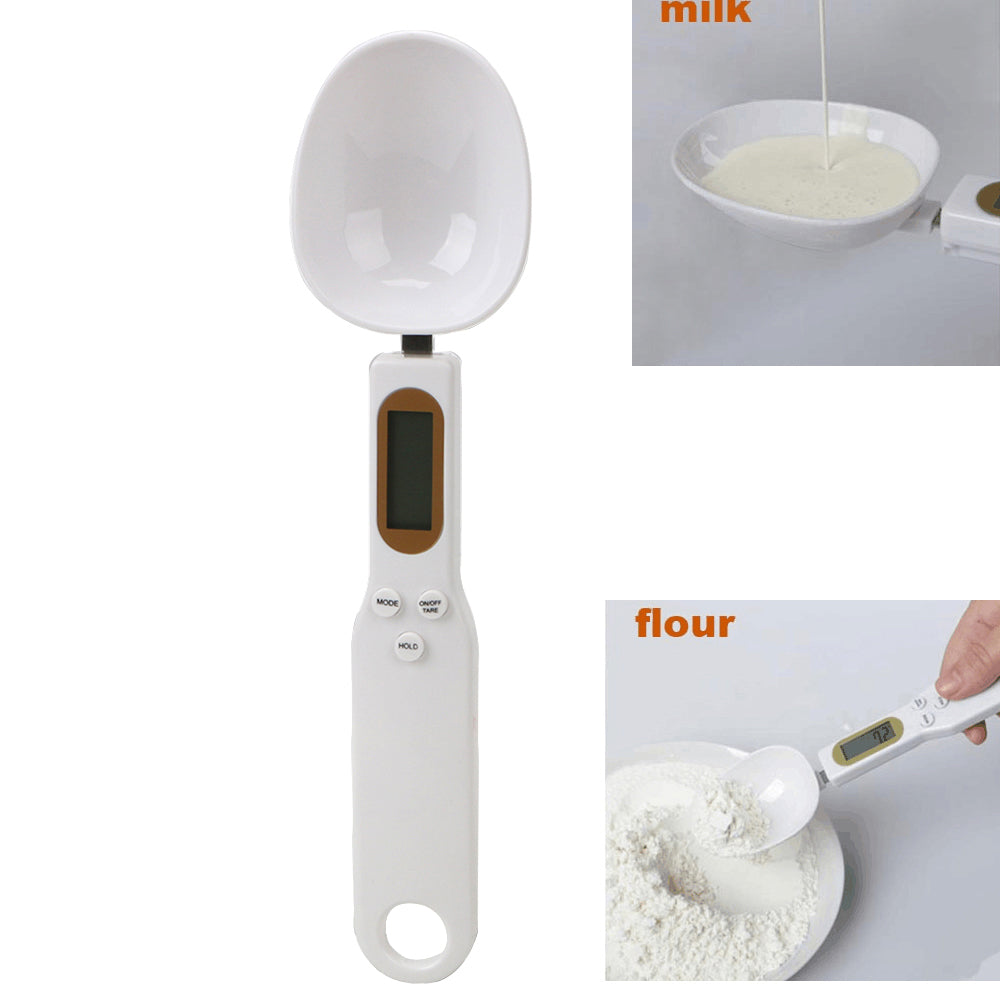 Baking Supplies Electronic Digital Spoon Scale LCD Display Digital Kitchen Measuring Spoon 500g/0.1g Mini Kitchen Scales